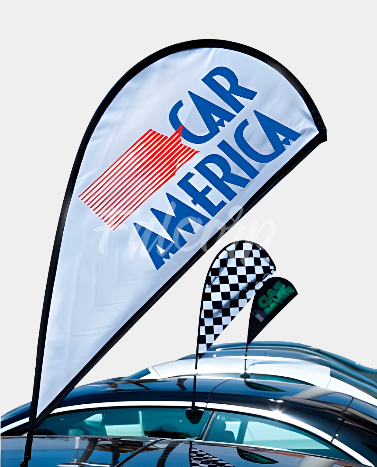 Bandera para Auto – Falcorp